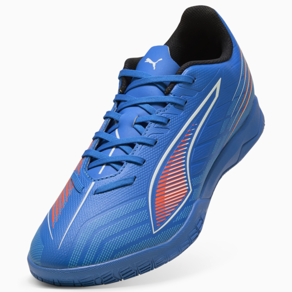 Tacos de fútbol ULTRA 6 PLAY, Ultra Blue-PUMA White-Glowing Red, large-MEX