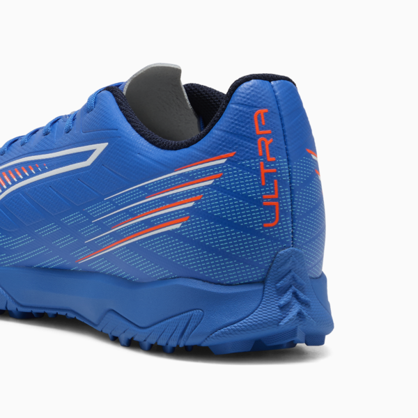 ULTRA 6 PLAY TT Football Boots Unisex, Ultra Blue-PUMA White-Glowing Red, large-ZAF