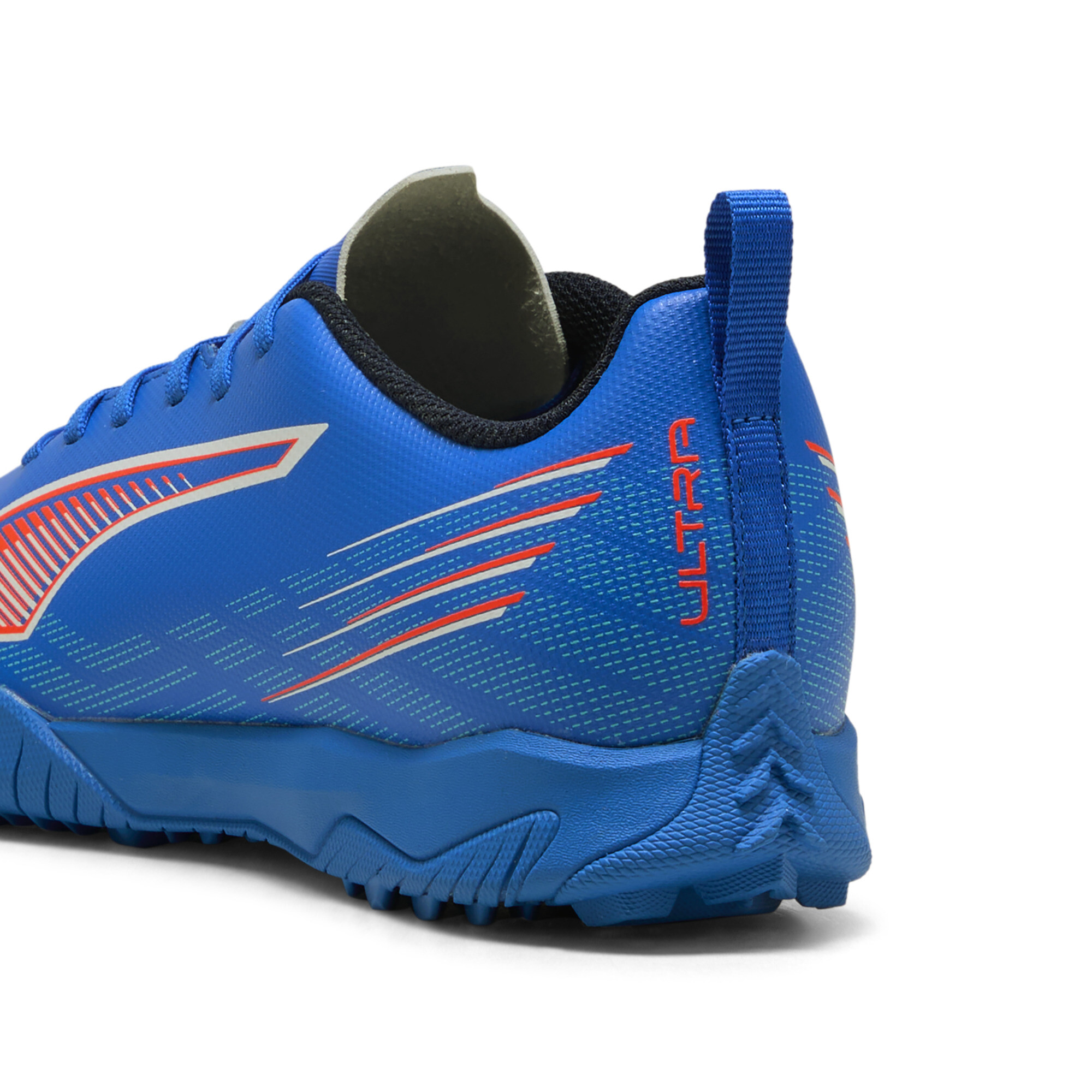 PUMA ULTRA 6 PLAY TT voetbalschoenen, Blauw/Rood/Wit, Maat 36 thumbnail 5