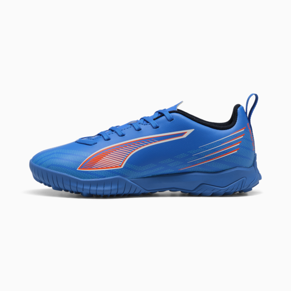 ULTRA 6 PLAY TT Football Boots Youth, Ultra Blue-PUMA White-Glowing Red, large-ZAF