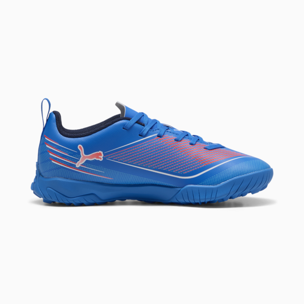 ULTRA 6 PLAY TT Football Boots Youth, Ultra Blue-PUMA White-Glowing Red, large-ZAF