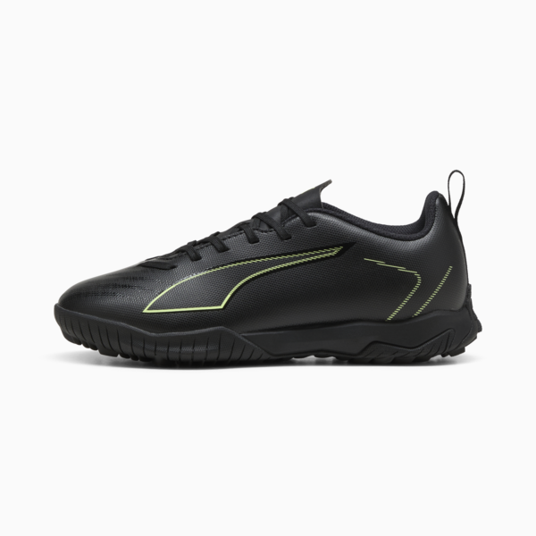 ULTRA 6 PLAY TT Football Boots Youth, PUMA Black-Fizzy Light-Green Terrain, large-ZAF
