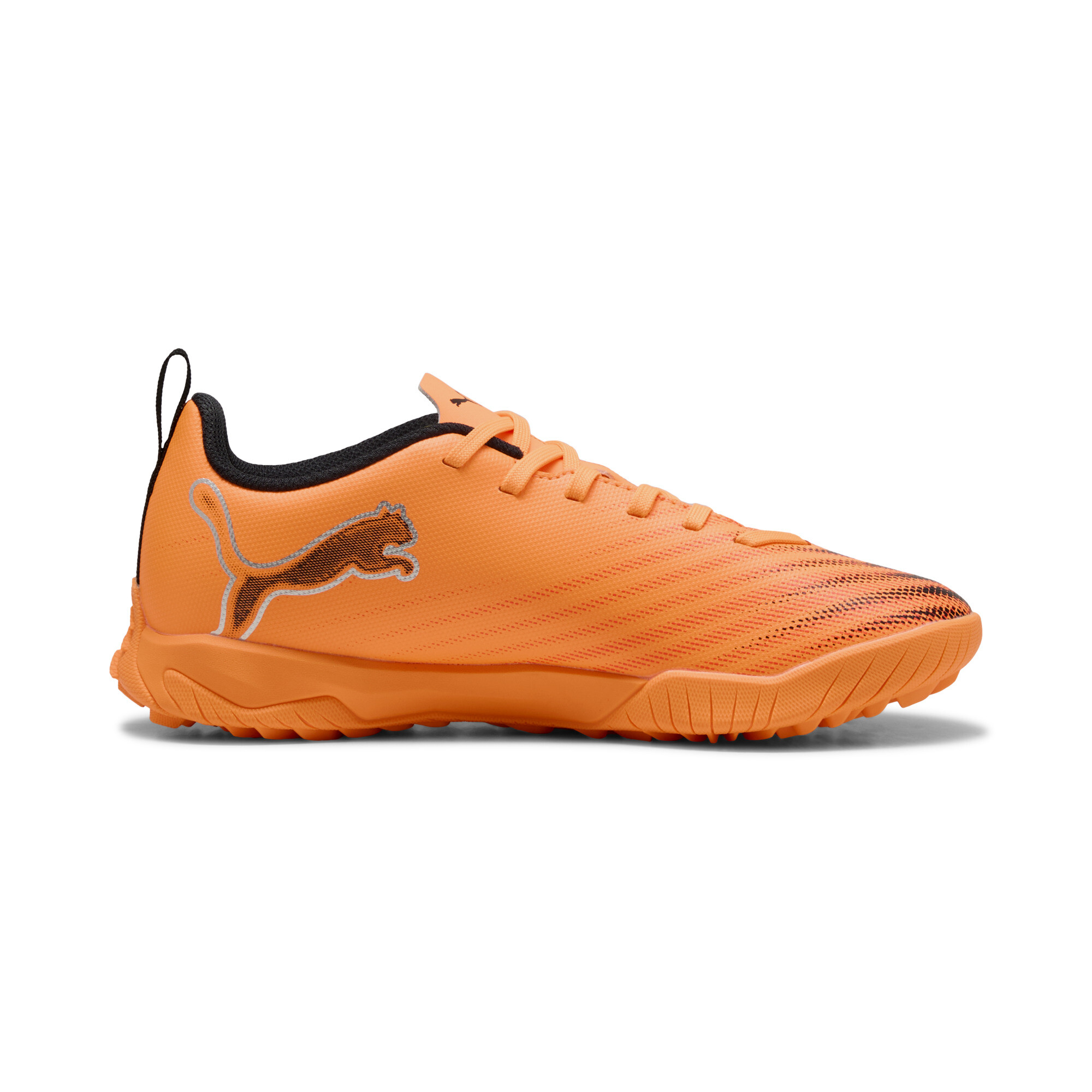 PUMA ULTRA 6 PLAY TT voetbalschoenen, Zwart/Rood, Maat 33 thumbnail 3
