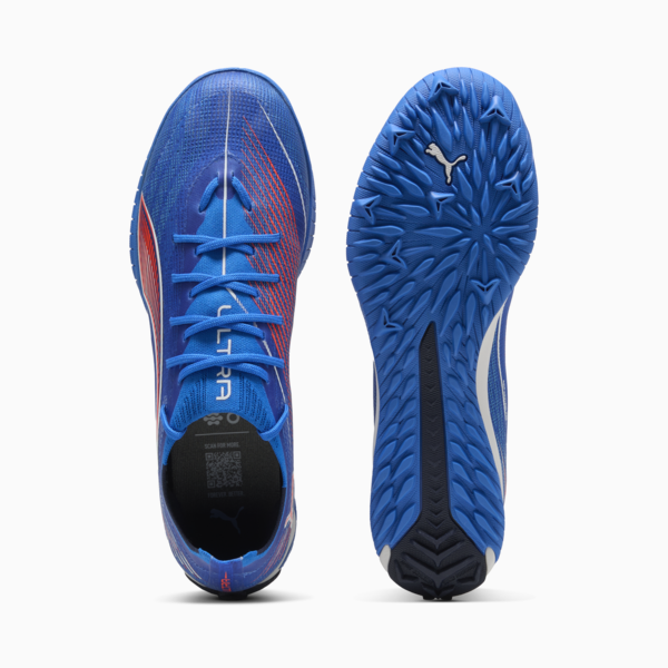 Tacos de fútbol ULTRA 6 PRO CAGE TT, Ultra Blue-PUMA White-Glowing Red, large-MEX