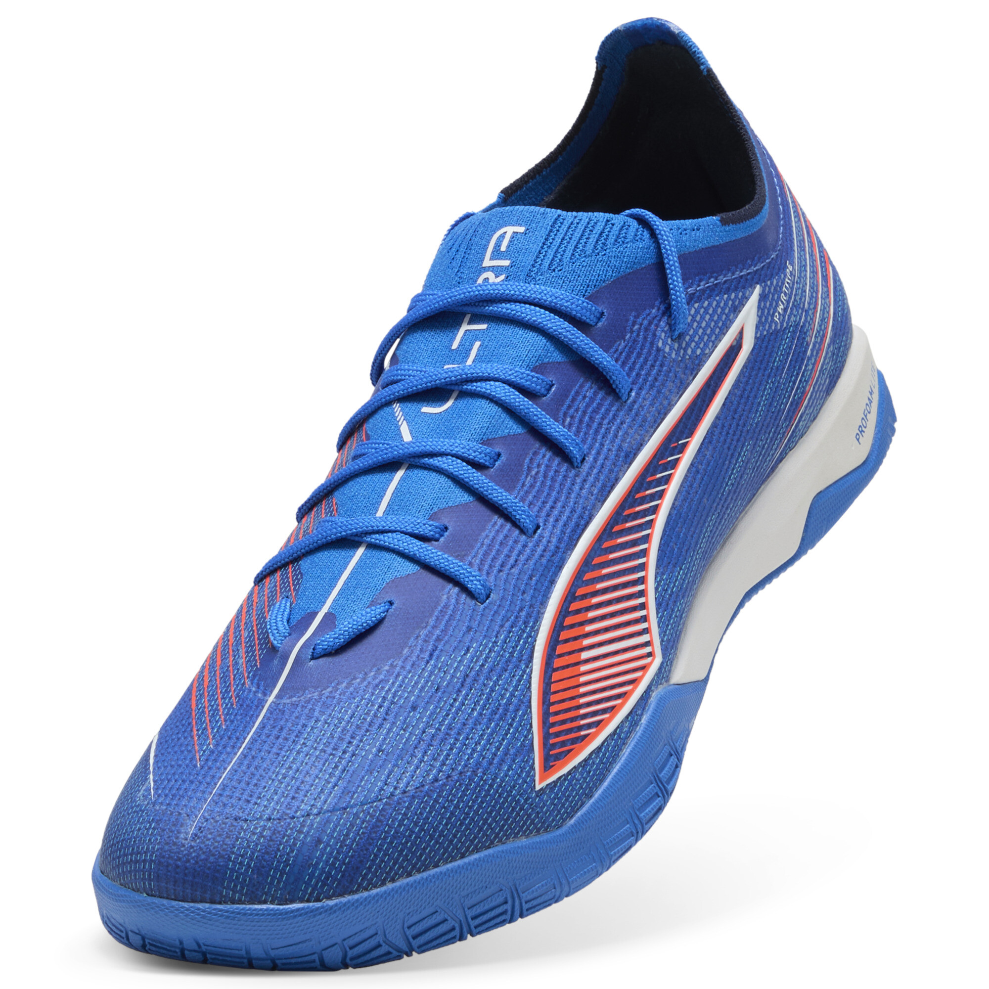 PUMA ULTRA 6 PRO COURT futsalschoenen uniseks, Blauw/Rood/Wit, Maat 44,5 thumbnail 2
