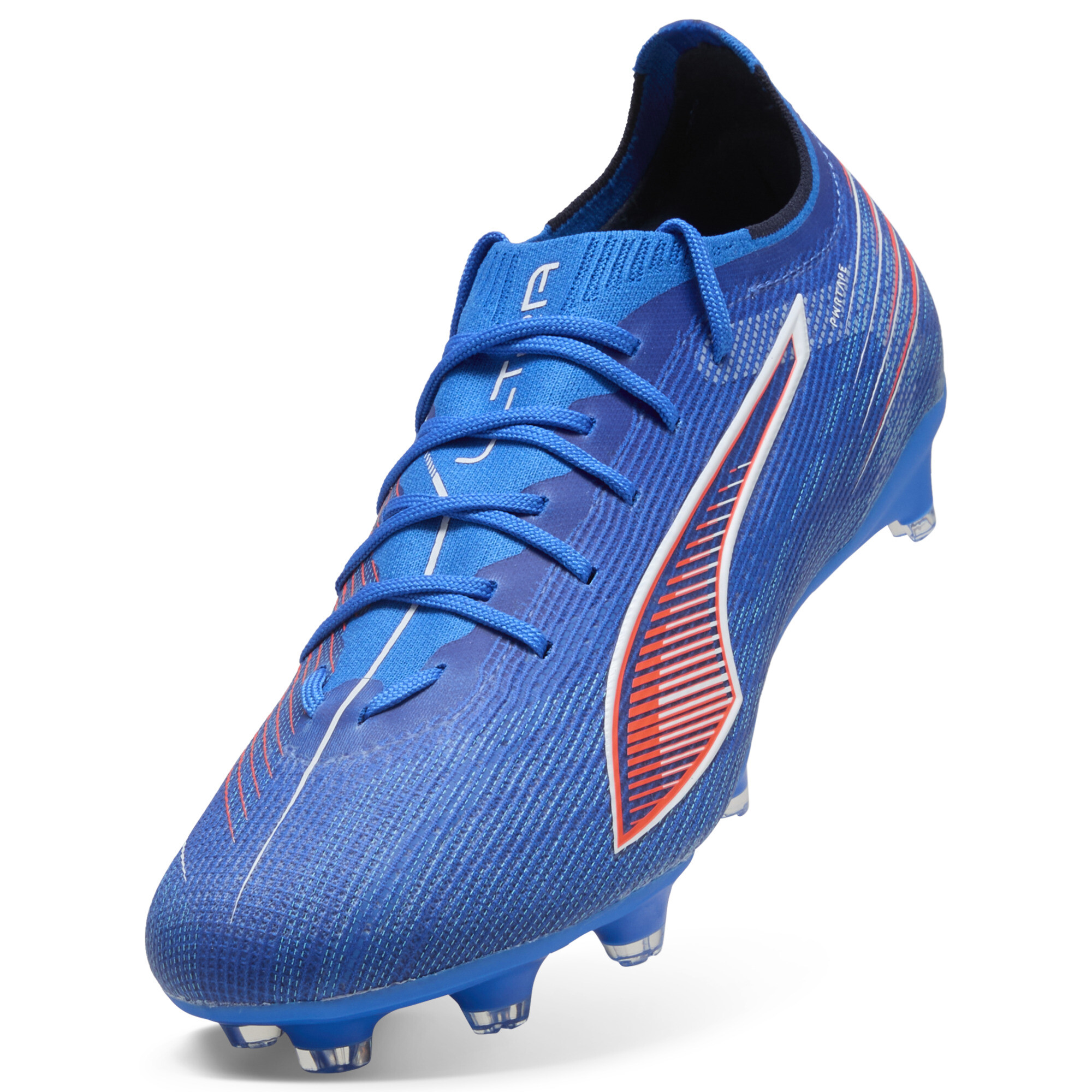 PUMA ULTRA 6 PRO FG/AG voetbalschoenen uniseks, Blauw/Rood/Wit, Maat 45 thumbnail 2