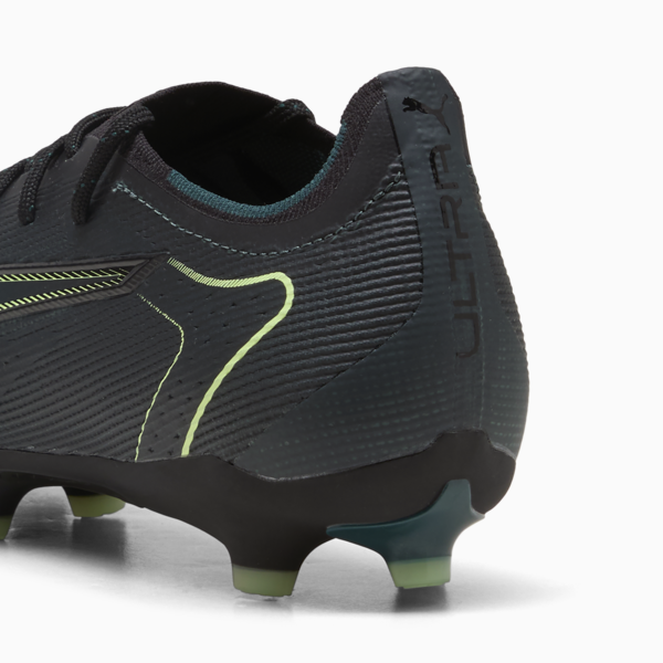ULTRA 6 PRO FG/AG Football Boots Unisex, PUMA Black-Fizzy Light-Green Terrain, large-ZAF