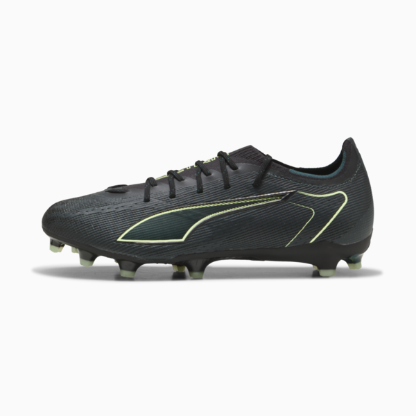 ULTRA 6 PRO FG/AG Football Boots Unisex, PUMA Black-Fizzy Light-Green Terrain, large-ZAF
