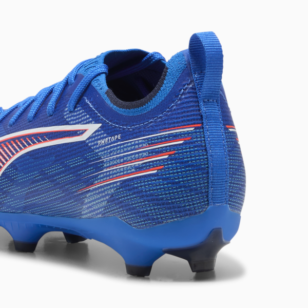 Tacos de fútbol ULTRA 6 PRO FG/AG para adolescentes, Ultra Blue-PUMA White-Glowing Red, large-MEX