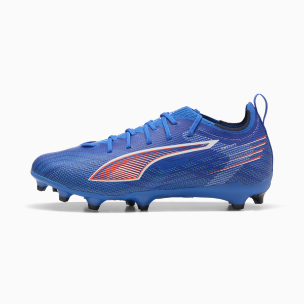 Tacos de fútbol ULTRA 6 PRO FG/AG para adolescentes, Ultra Blue-PUMA White-Glowing Red, large-MEX