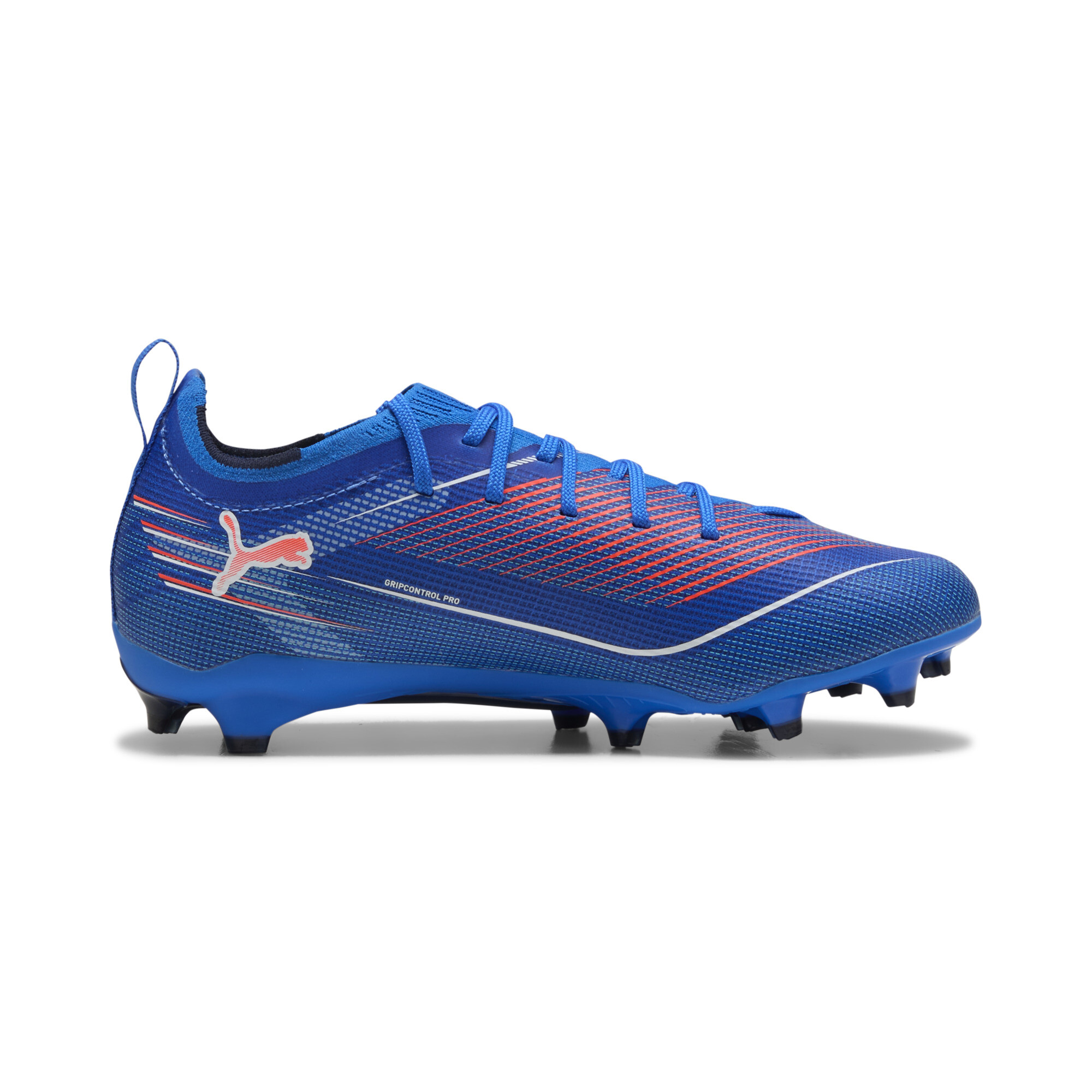 PUMA ULTRA 6 PRO FG/AG voetbalschoenen, Blauw/Rood/Wit, Maat 34 thumbnail 3