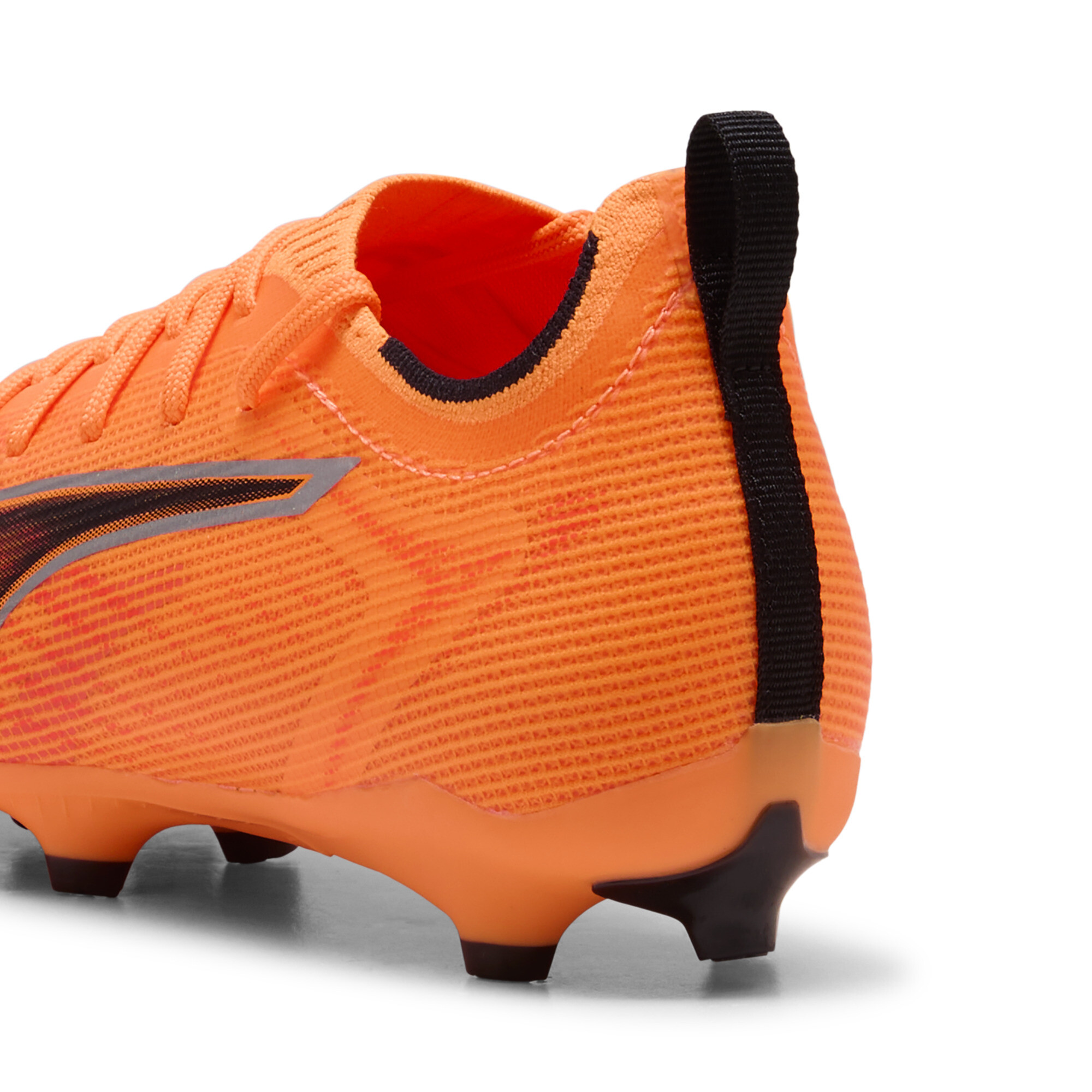 PUMA ULTRA 6 PRO FG/AG voetbalschoenen, Zwart/Rood, Maat 33 thumbnail 5