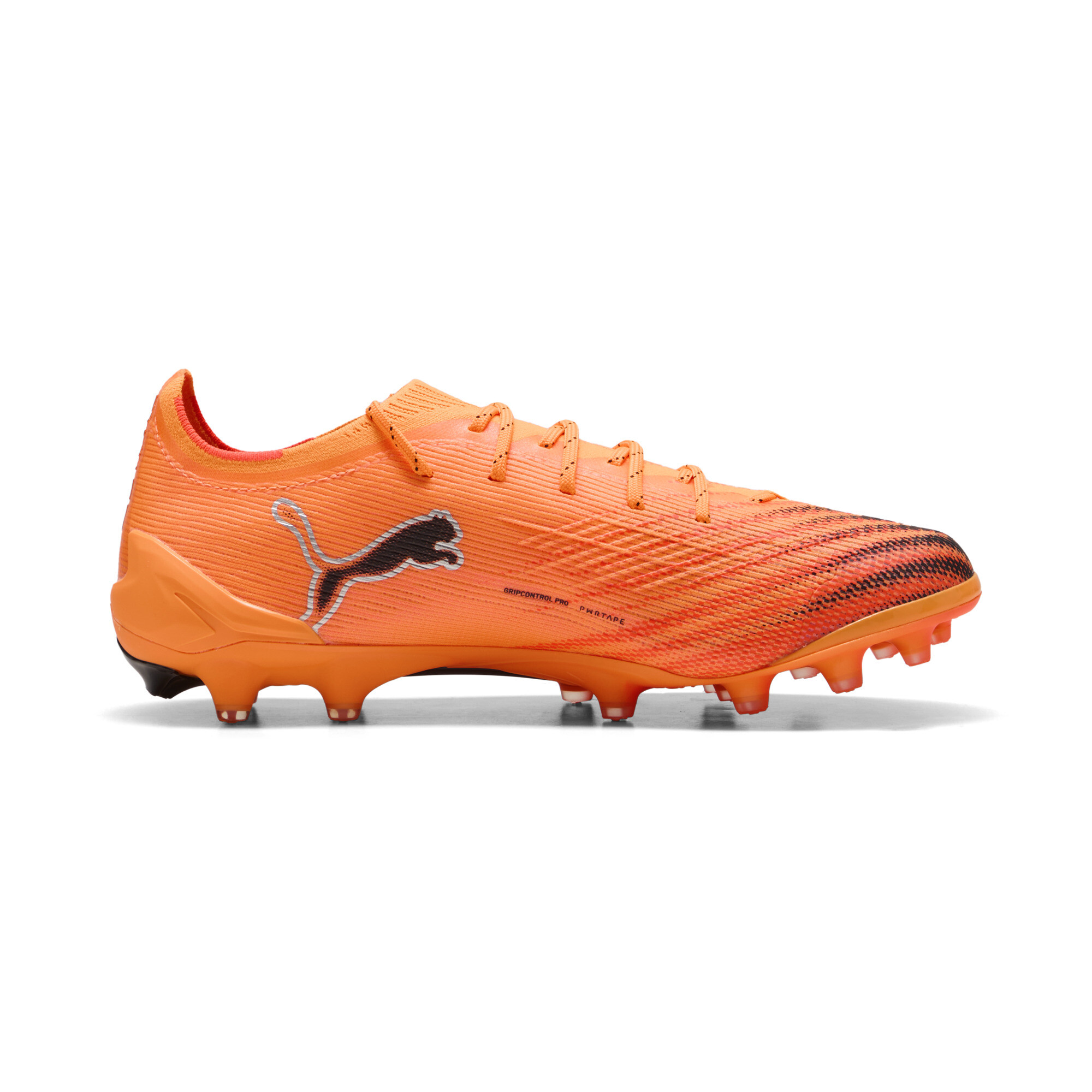 PUMA ULTRA 6 ULTIMATE AG uniseks voetbalschoenen, Zwart/Rood, Maat 42 thumbnail 3