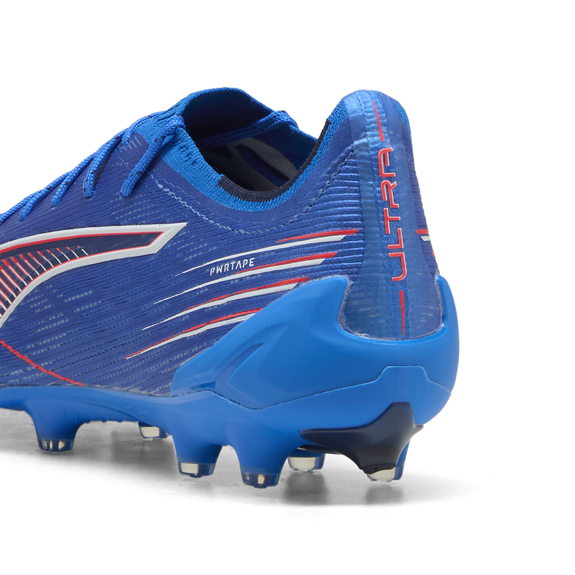 PUMA ULTRA 6 ULTIMATE AG voetbalschoenen voor Dames, Blauw/Rood/Wit, Maat 40,5 thumbnail 5