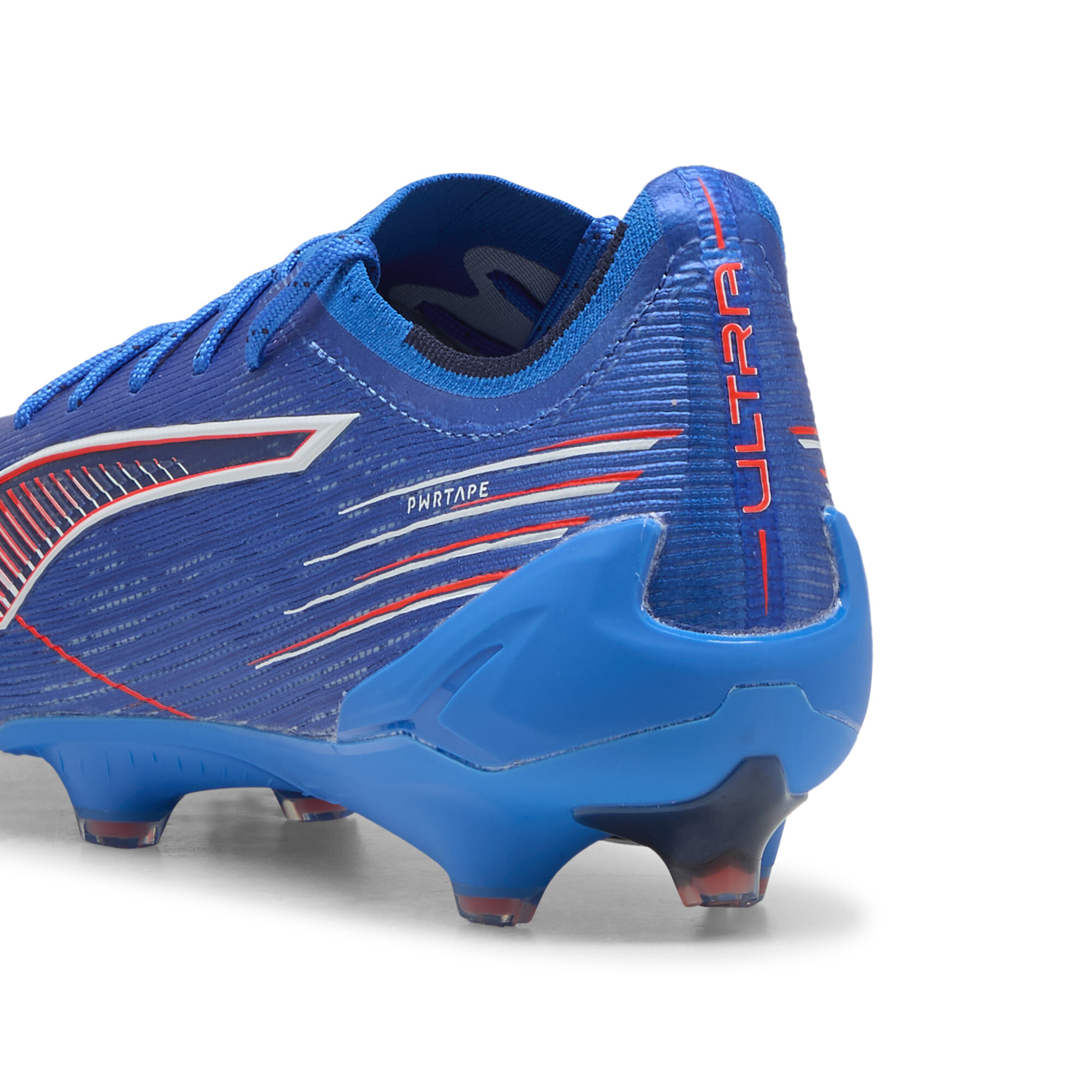 PUMA ULTRA 6 ULTIMATE FG uniseks voetbalschoenen, Blauw/Rood/Wit, Maat 44 thumbnail 6