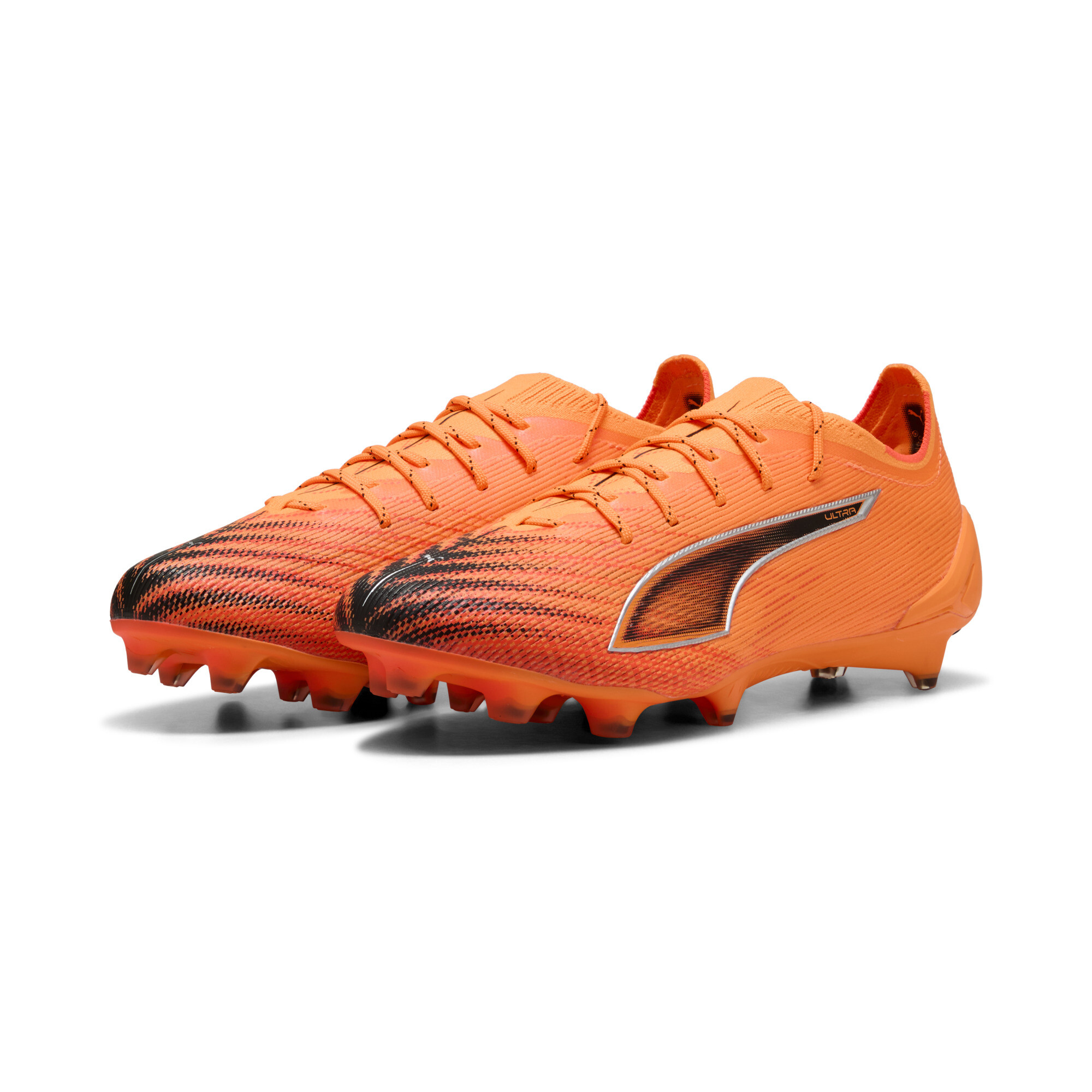 PUMA ULTRA 6 ULTIMATE FG uniseks voetbalschoenen, Zwart/Rood, Maat 47 thumbnail 6
