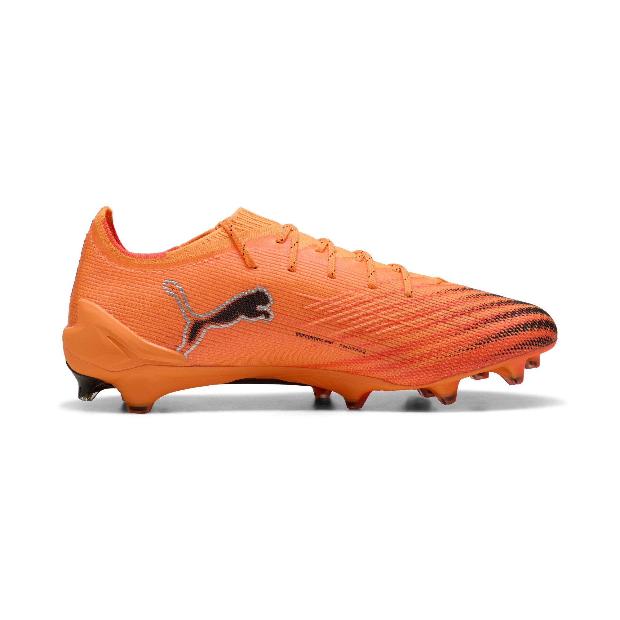 PUMA ULTRA 6 ULTIMATE FG uniseks voetbalschoenen, Zwart/Rood, Maat 47 thumbnail 3