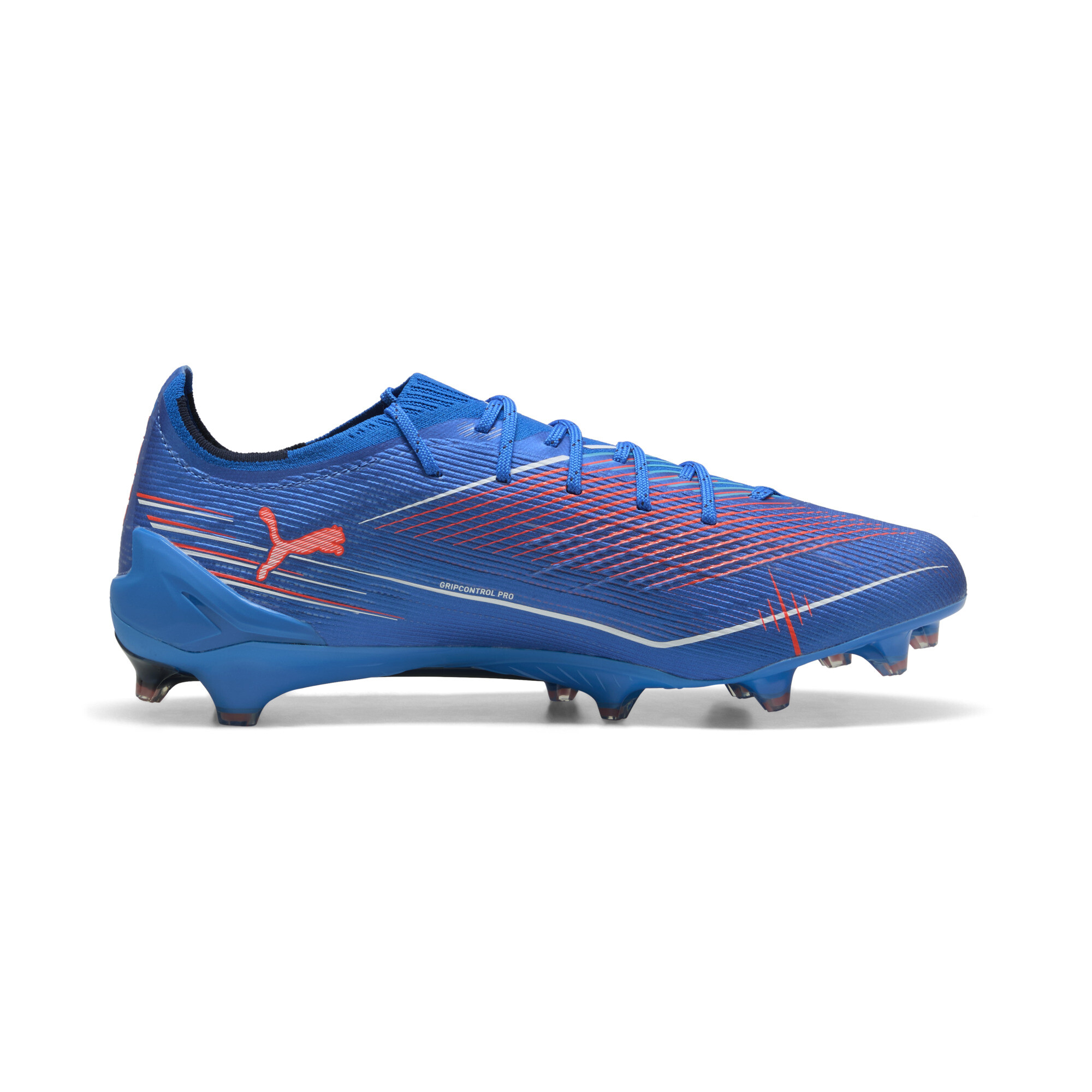 PUMA ULTRA 6 ULTIMATE FG voetbalschoenen voor Dames, Blauw/Rood/Wit, Maat 38 thumbnail 4