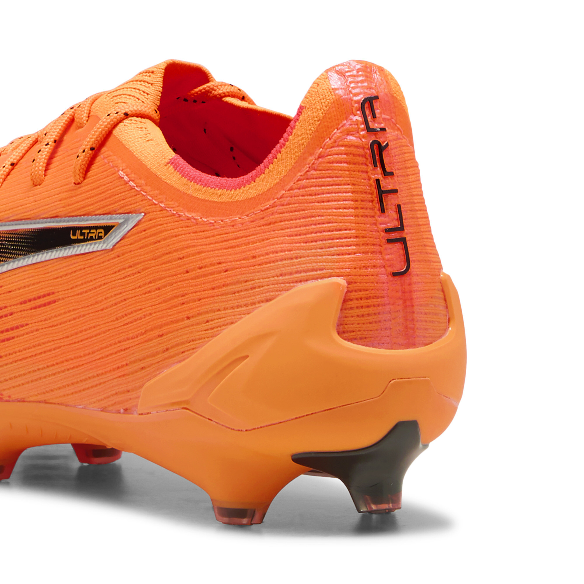 PUMA ULTRA 6 ULTIMATE FG voetbalschoenen voor Dames, Zwart/Rood, Maat 42,5 thumbnail 5