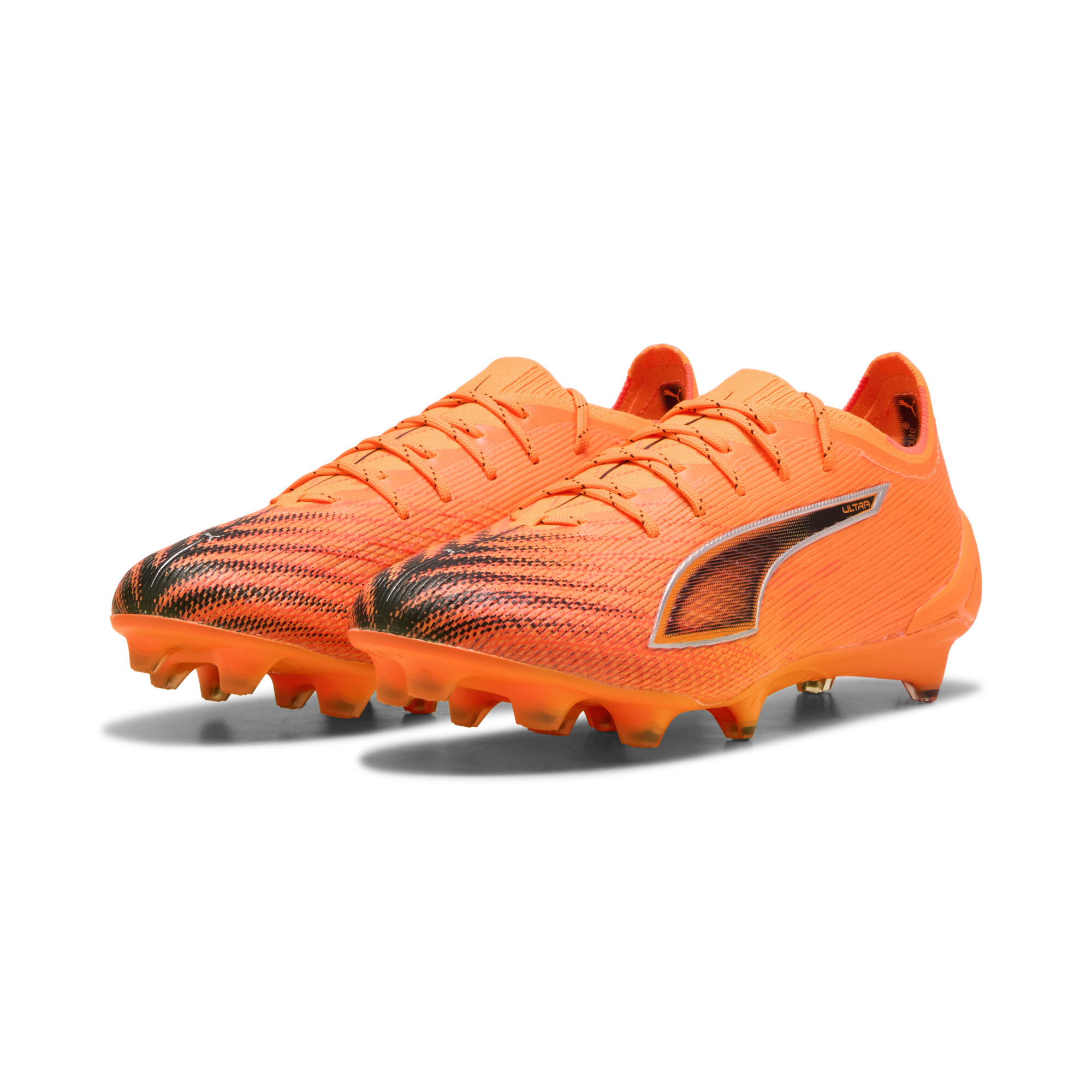 PUMA ULTRA 6 ULTIMATE FG voetbalschoenen voor Dames, Zwart/Rood, Maat 42,5 thumbnail 6