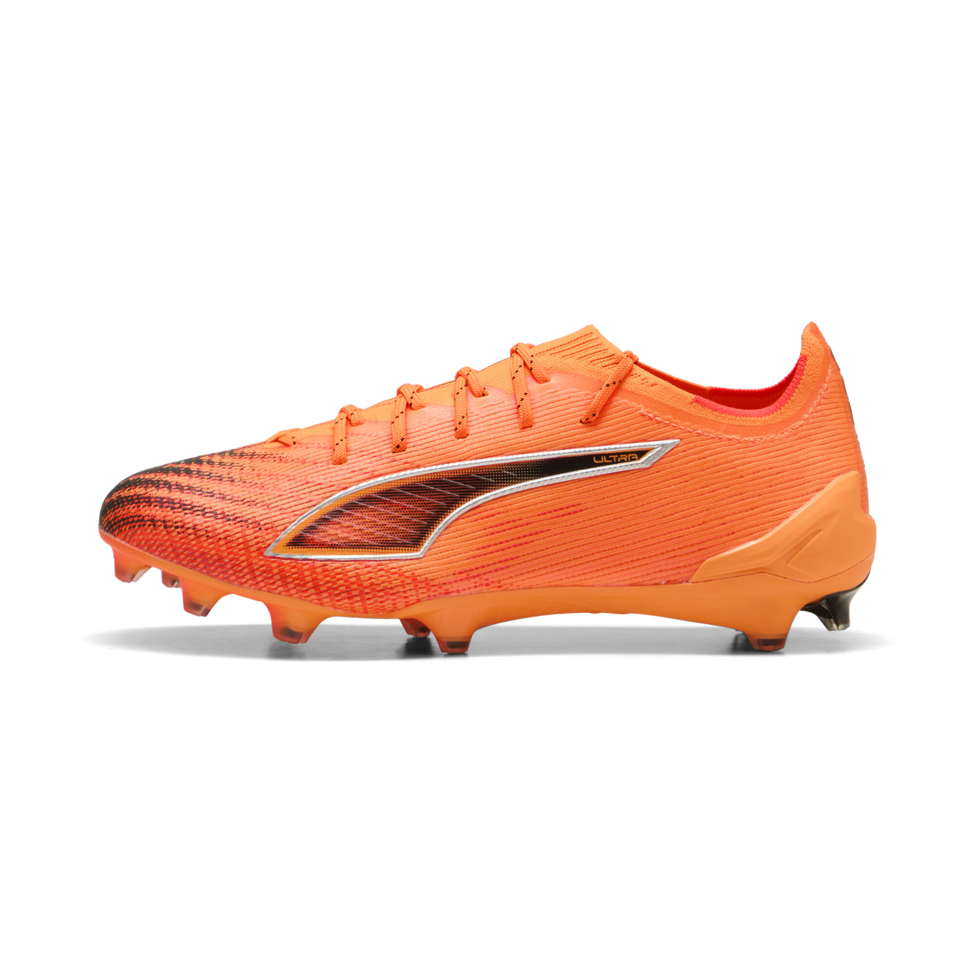 PUMA ULTRA 6 ULTIMATE FG voetbalschoenen voor Dames, Zwart/Rood, Maat 42,5