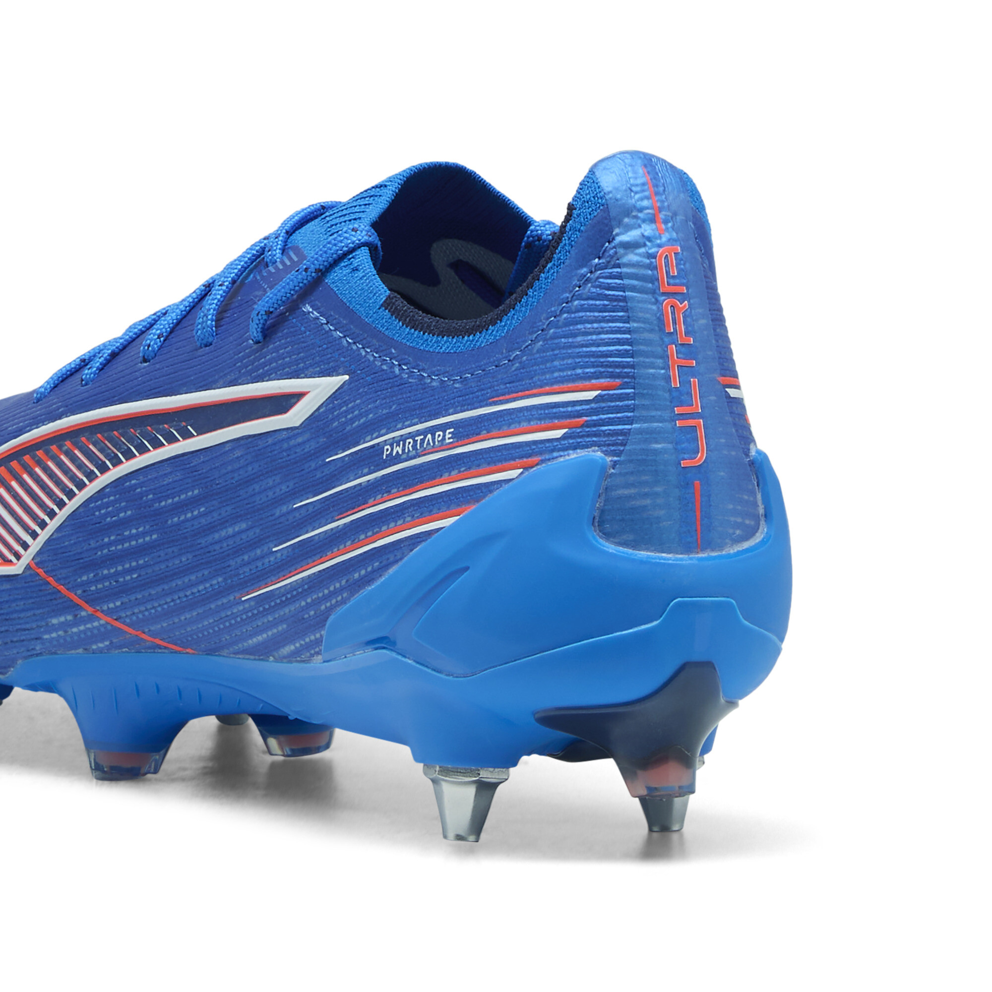 PUMA ULTRA 6 ULTIMATE MxSG uniseks voetbalschoenen, Blauw/Rood/Wit, Maat 42,5 thumbnail 5