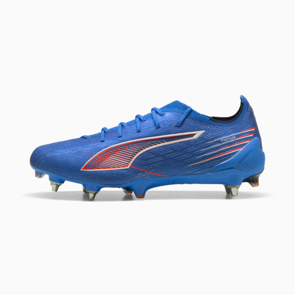 ULTRA 6 ULTIMATE MxSG Football Boots Unisex, Ultra Blue-PUMA White-Glowing Red, large-ZAF