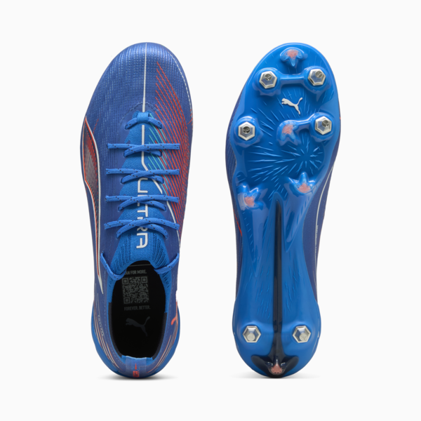 ULTRA 6 ULTIMATE MxSG Football Boots Unisex, Ultra Blue-PUMA White-Glowing Red, large-ZAF