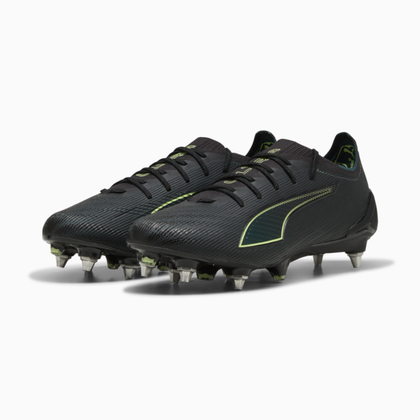 ULTRA 6 ULTIMATE MxSG Football Boots Unisex, PUMA Black-Fizzy Light-Green Terrain, large-ZAF