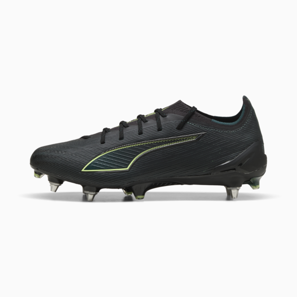 ULTRA 6 ULTIMATE MxSG Football Boots Unisex, PUMA Black-Fizzy Light-Green Terrain, large-ZAF