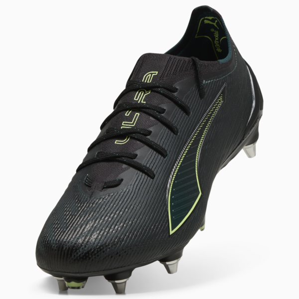 ULTRA 6 ULTIMATE MxSG Football Boots Unisex, PUMA Black-Fizzy Light-Green Terrain, large-ZAF