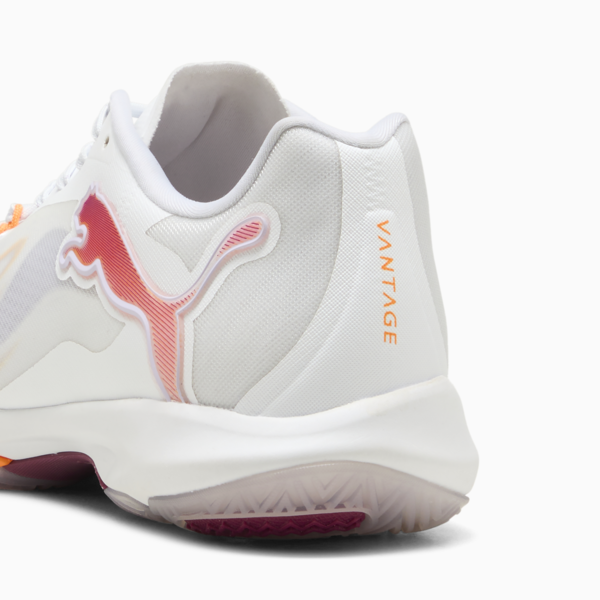 Vantage NITRO™ Handball Shoes Women, PUMA White-Berry-Heat Fire-Lilac Crush, large-ZAF