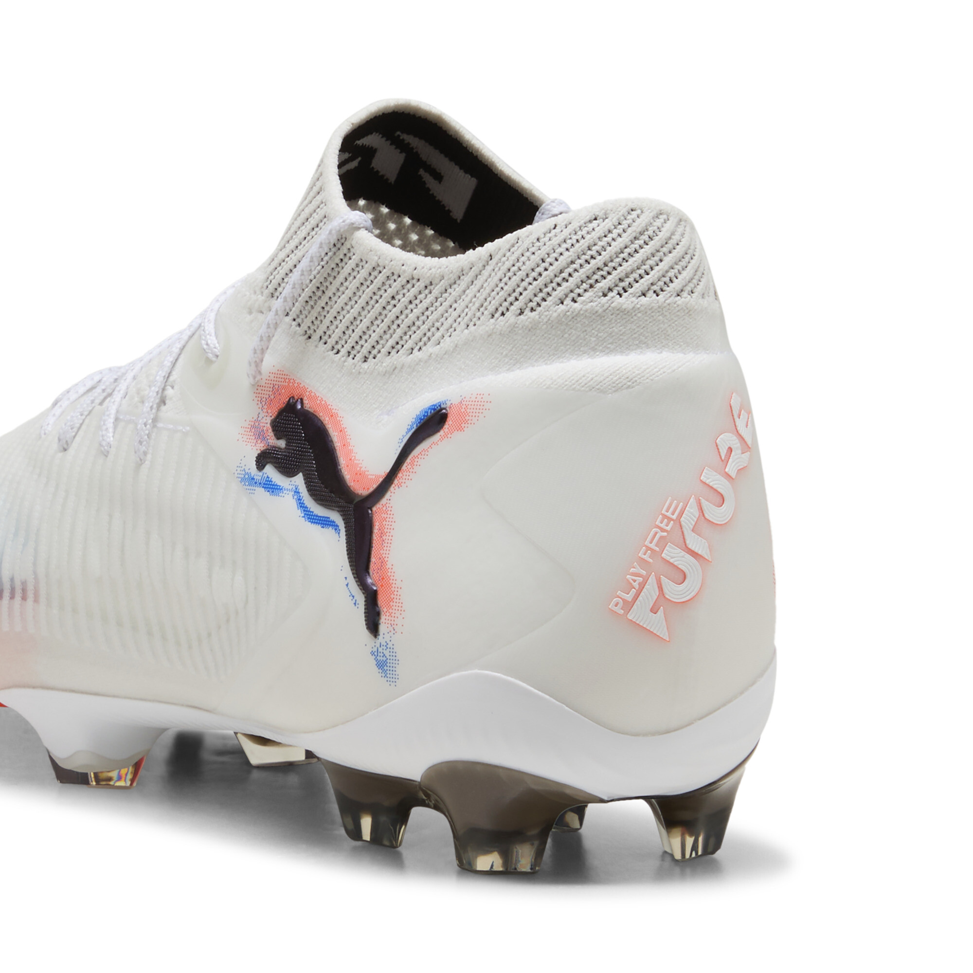 PUMA FUTURE 8 ULTIMATE FG uniseks voetbalschoenen, Zwart/Rood/Wit, Maat 43 thumbnail 6