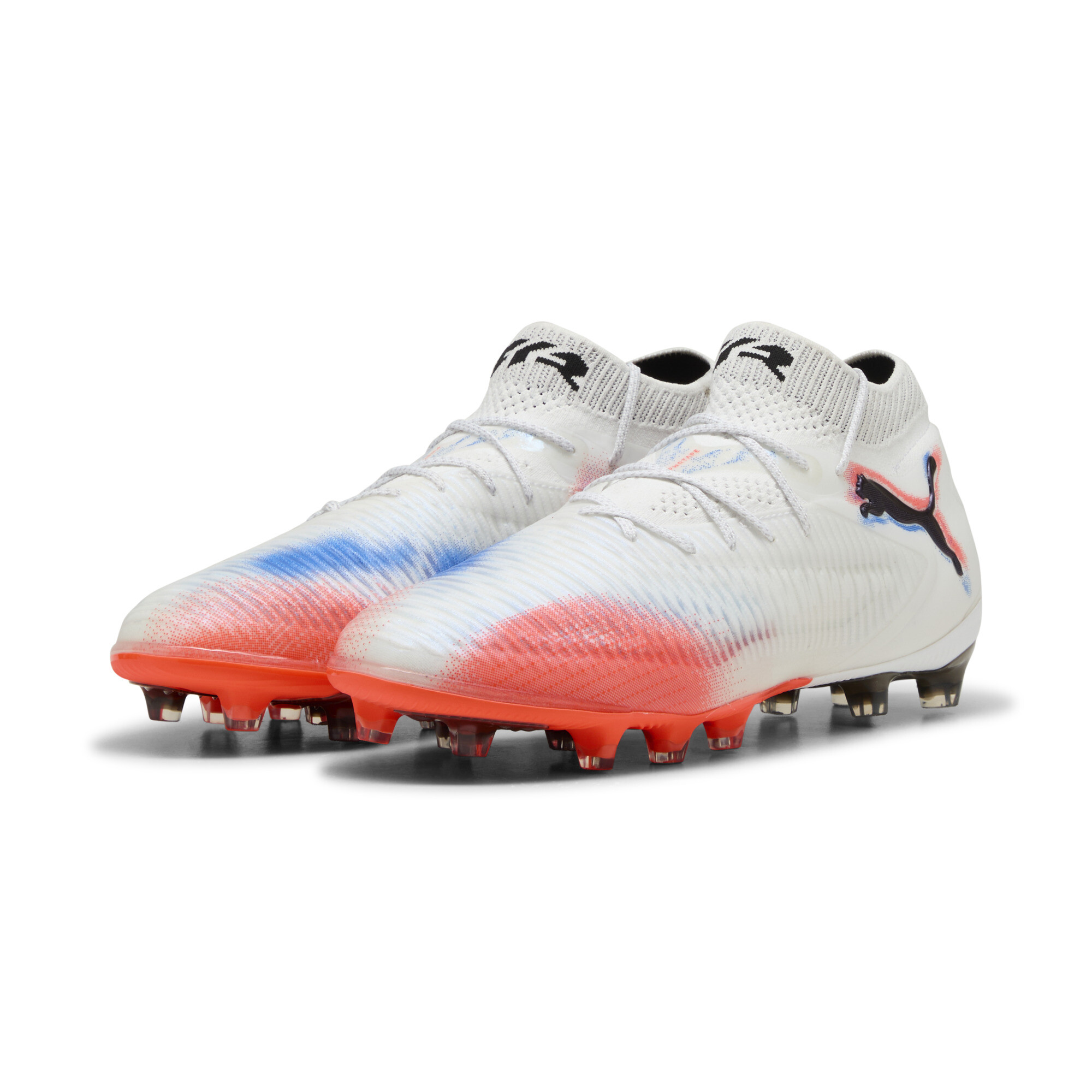 PUMA FUTURE 8 ULTIMATE AG uniseks voetbalschoenen, Zwart/Rood/Wit, Maat 39 thumbnail 7
