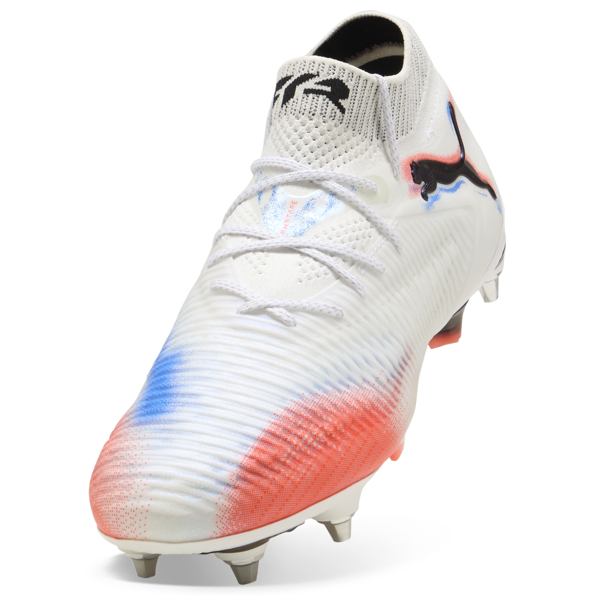 PUMA FUTURE 8 ULTIMATE MxSG uniseks voetbalschoenen, Zwart/Rood/Wit, Maat 44 thumbnail 3