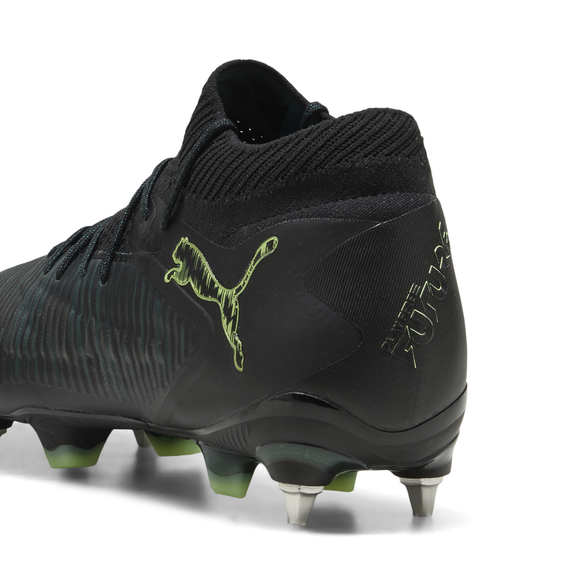 PUMA FUTURE 8 ULTIMATE MxSG uniseks voetbalschoenen, Groen/Zwart, Maat 48 thumbnail 5
