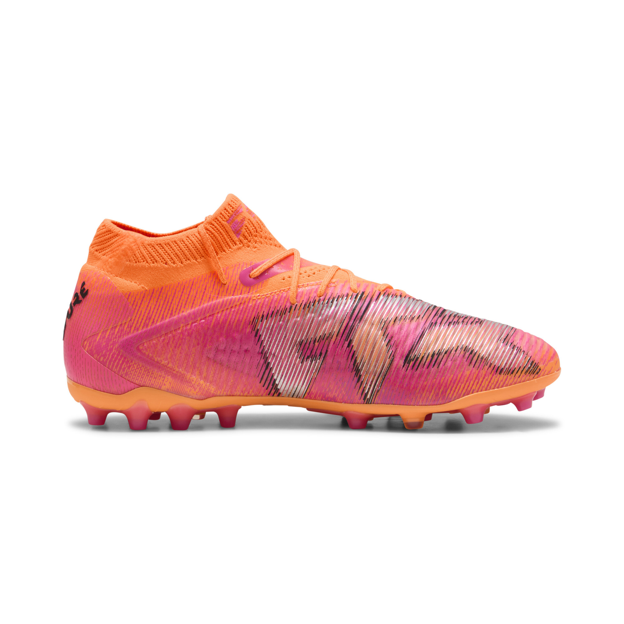 PUMA FUTURE 8 ULTIMATE MG voetbalschoenen uniseks, Zwart, Maat 42,5 thumbnail 3