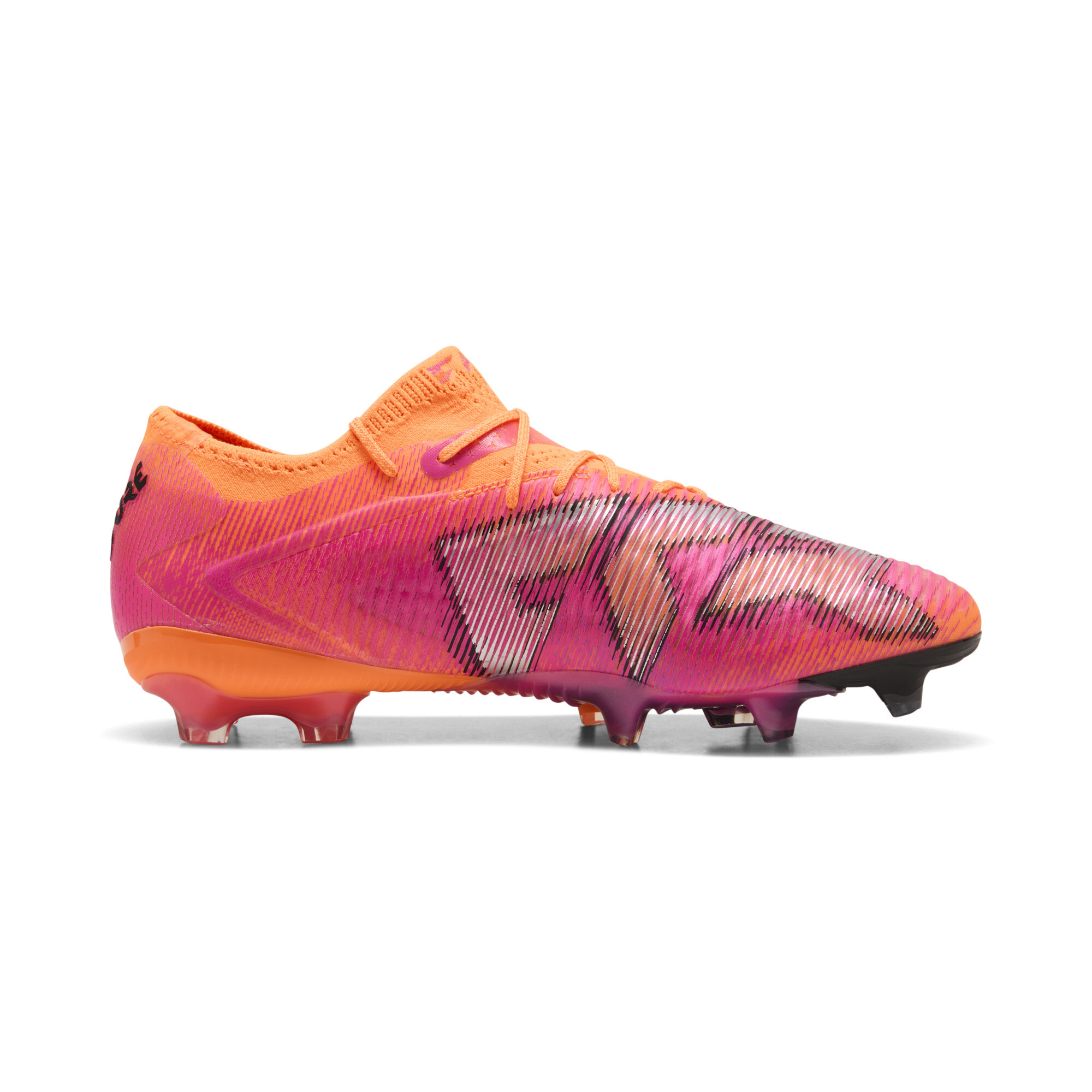 PUMA FUTURE 8 ULTIMATE FG lage uniseks voetbalschoenen, Zwart, Maat 46 thumbnail 3