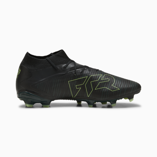 FUTURE 8 PRO FG/AG Football Boots Unisex, PUMA Black-Fizzy Light-Green Terrain, large-ZAF