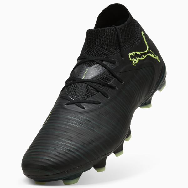 FUTURE 8 PRO FG/AG Football Boots Unisex, PUMA Black-Fizzy Light-Green Terrain, large-ZAF