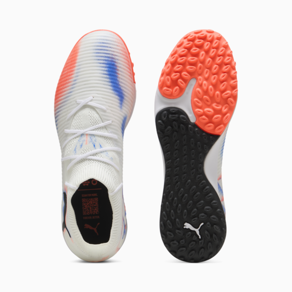Tacos de fútbol FUTURE 8 PRO Cage, PUMA White-PUMA Black-Glowing Red, large-MEX