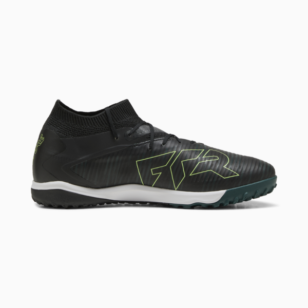 Tacos de fútbol FUTURE 8 PRO Cage, PUMA Black-Fizzy Light-Green Terrain, large-MEX