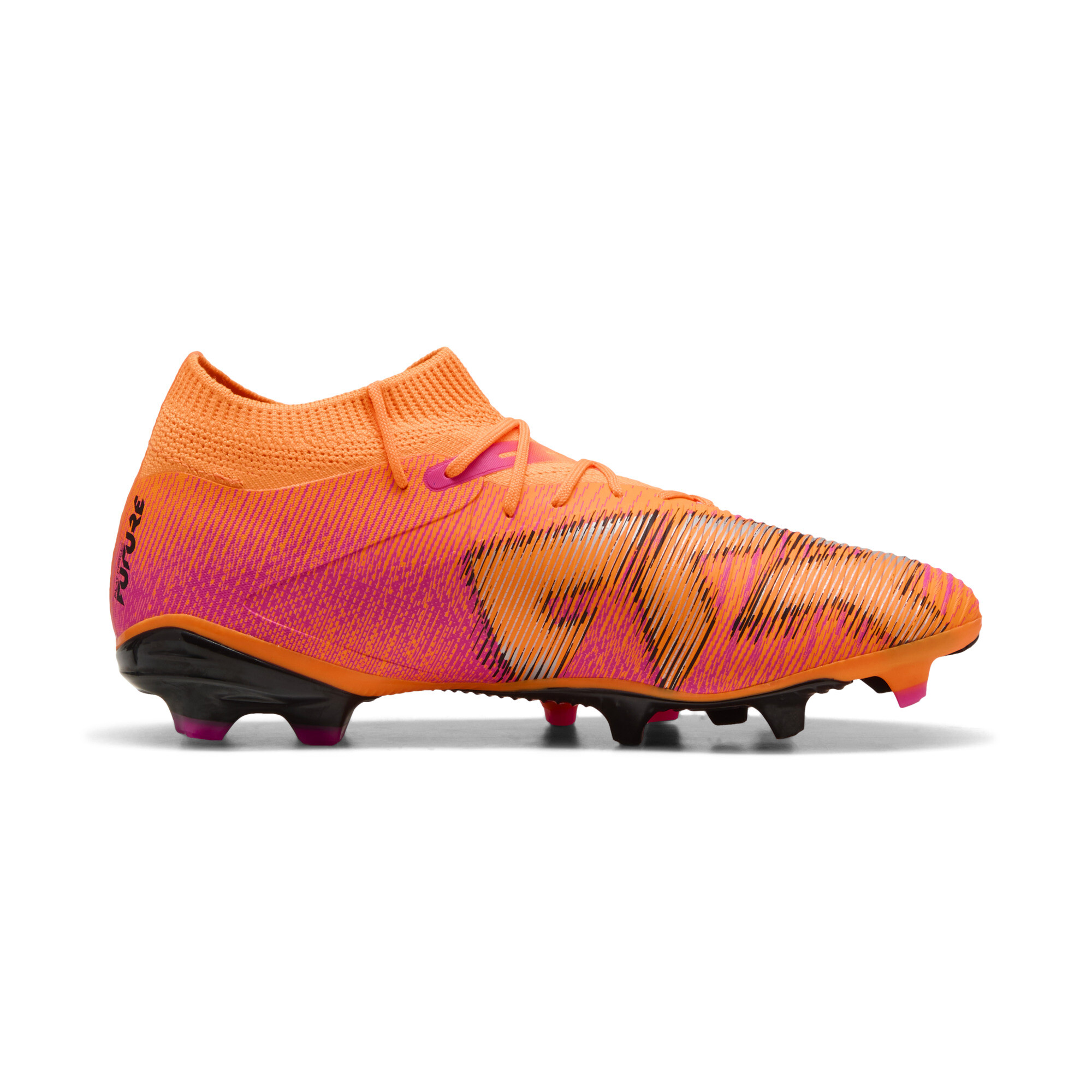 PUMA FUTURE 8 MATCH FG/AG uniseks voetbalschoenen, Zwart, Maat 47 thumbnail 3