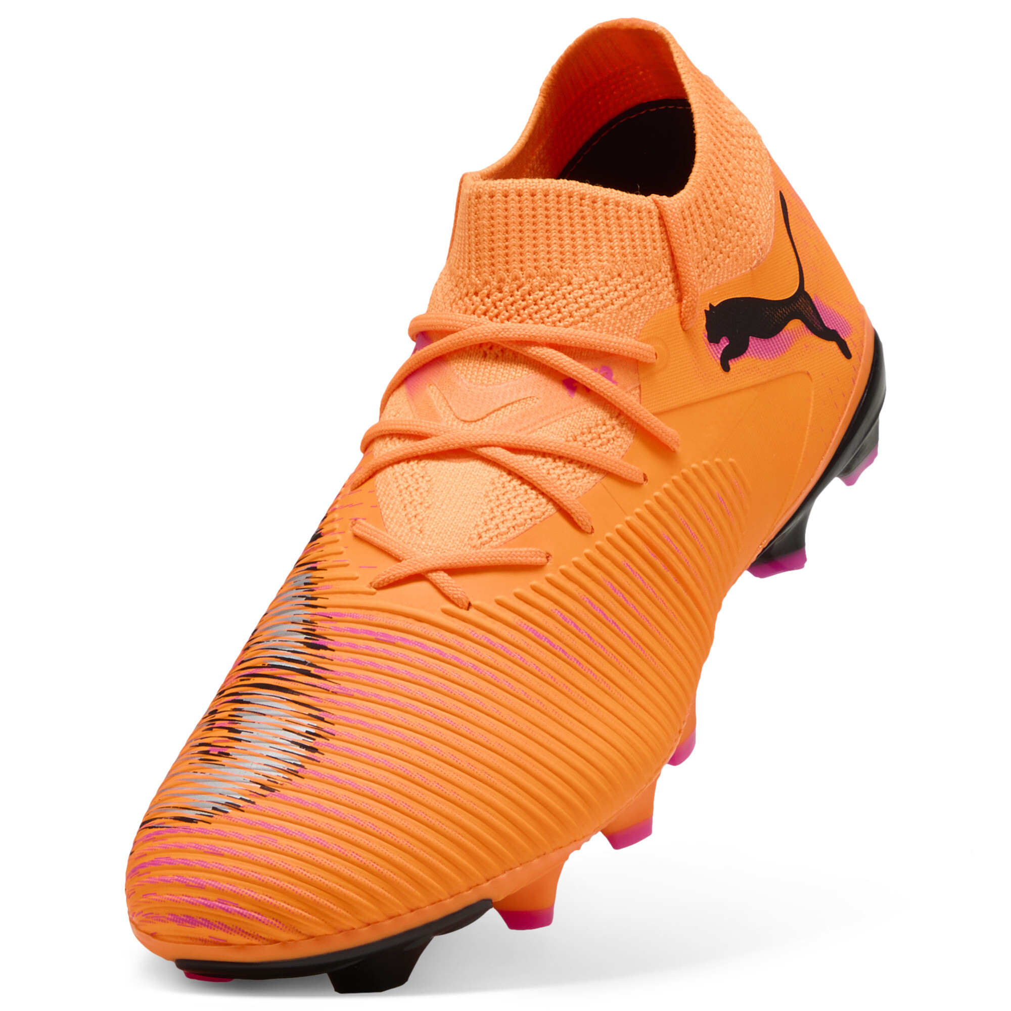 PUMA FUTURE 8 MATCH FG/AG uniseks voetbalschoenen, Zwart, Maat 47 thumbnail 2