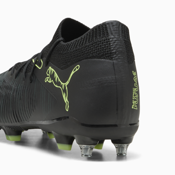 FUTURE 8 MATCH MxSG Football Boots Unisex, PUMA Black-Fizzy Light-Green Terrain, large-ZAF