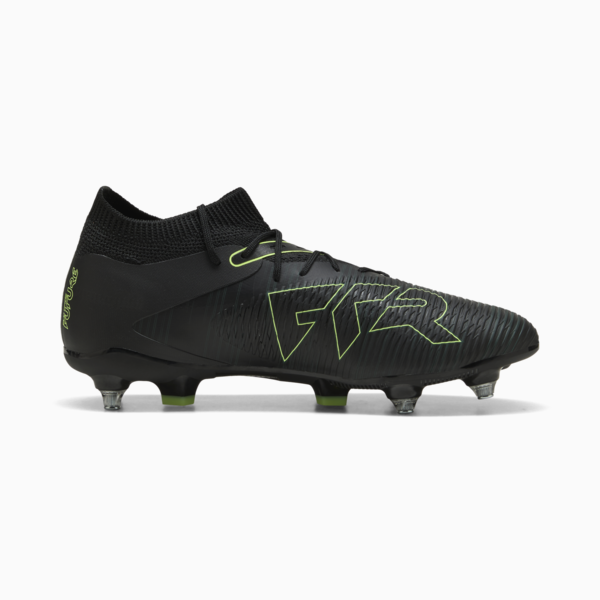 FUTURE 8 MATCH MxSG Football Boots Unisex, PUMA Black-Fizzy Light-Green Terrain, large-ZAF