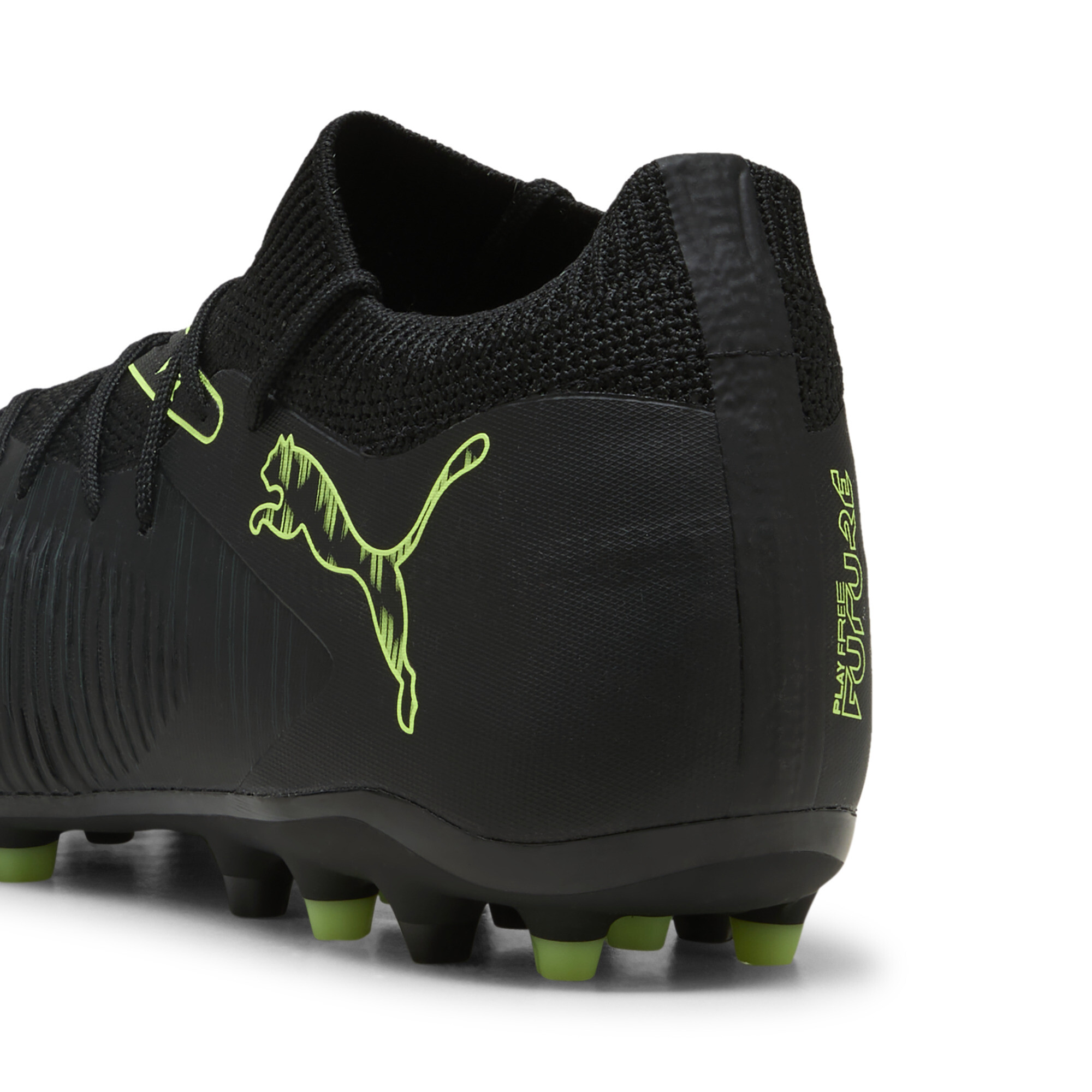 PUMA FUTURE 8 MATCH MG uniseks voetbalschoenen, Groen/Zwart, Maat 39 thumbnail 5