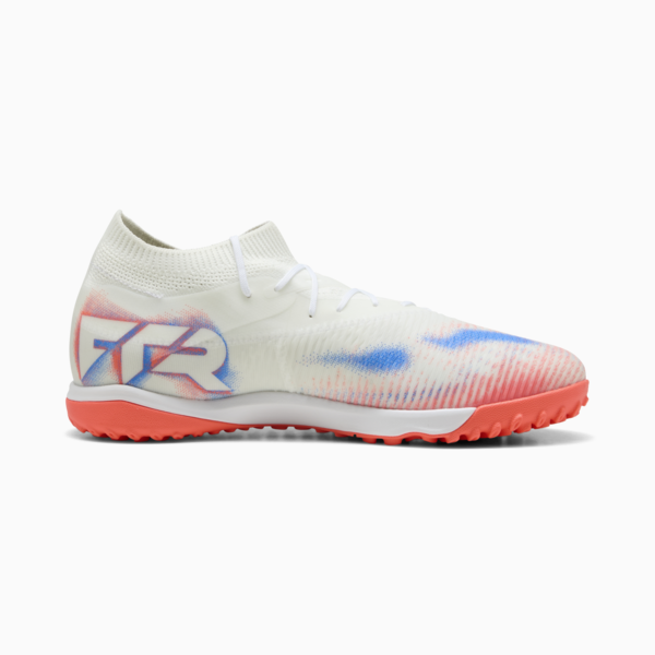 FUTURE 8 MATCH TT Football Boots Unisex, PUMA White-PUMA Black-Glowing Red, large-ZAF