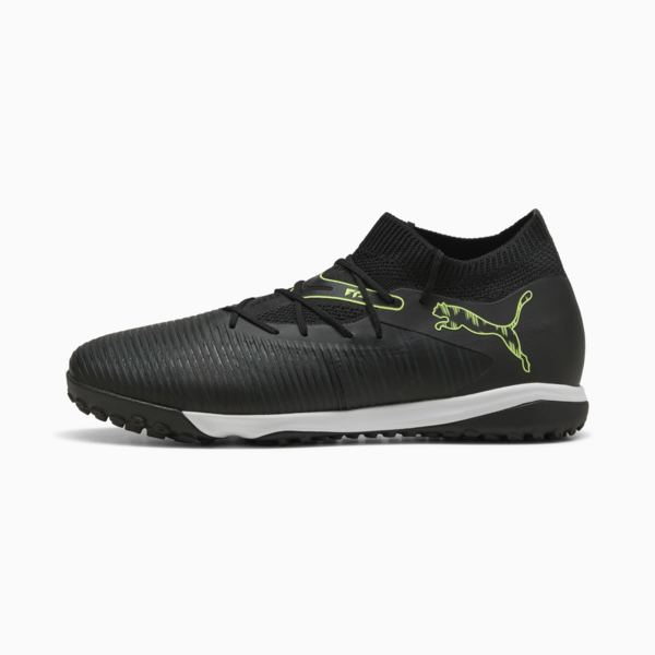 FUTURE 8 MATCH TT Football Boots Unisex, PUMA Black-Fizzy Light-Green Terrain, large-ZAF