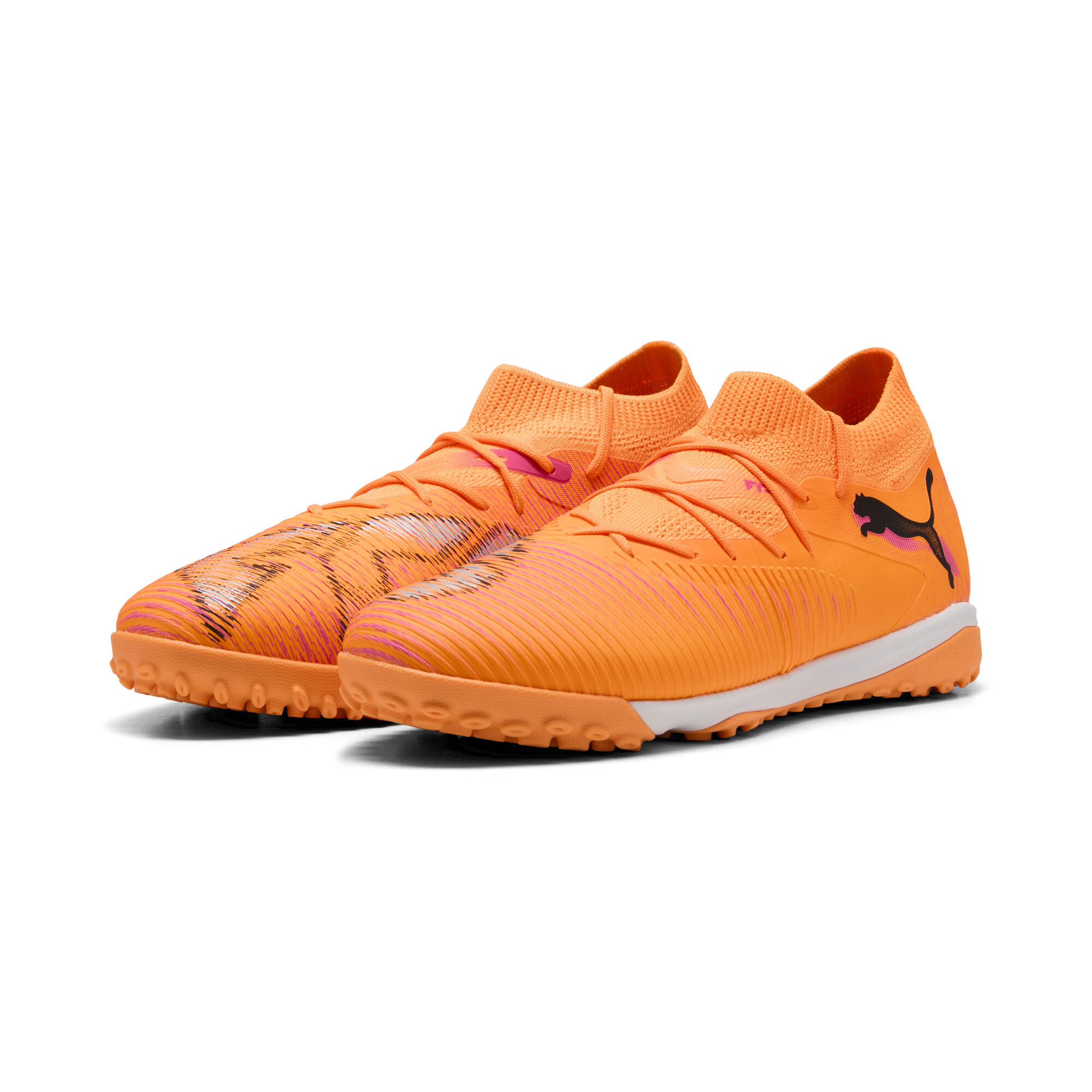 PUMA FUTURE 8 MATCH TT uniseks voetbalschoenen, Zwart, Maat 42,5 thumbnail 6